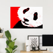 Poster amour panda (Bureau à domicile)