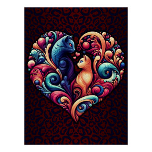 Poster Amour Parfaitement Fluctué