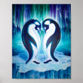 Poster amour pingouin (Devant)
