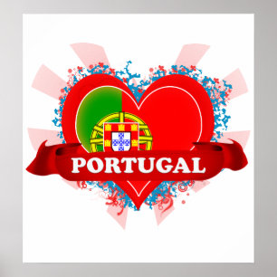 Poster Amour Portugal du cru I