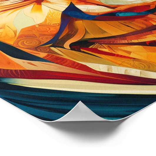 Poster Amour radiant : Sainte Thérèse de Calcutta (Coin)