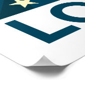 Poster Amour | Réfugié musulman (Coin)