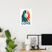 Poster Amour | Réfugié musulman (Bureau à domicile)