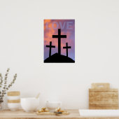 Poster AMOUR - Romains 5:8 (Cuisine)
