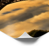 Poster Amour & Romance Ville de Paris Tour Eiffel France (Coin)