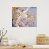 Poster Amour romantique victorien Imprimer (Cuisine)