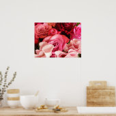 Poster Amour rose (Cuisine)