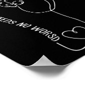 Poster Amour Sensibilisation sur l'autisme Mois Pas besoi (Coin)