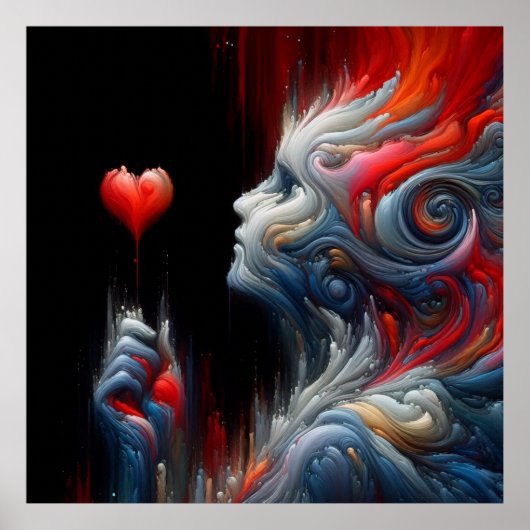 Poster Amour silencieux (Devant)