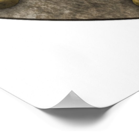 Poster Amour sous-marin - (Coin)