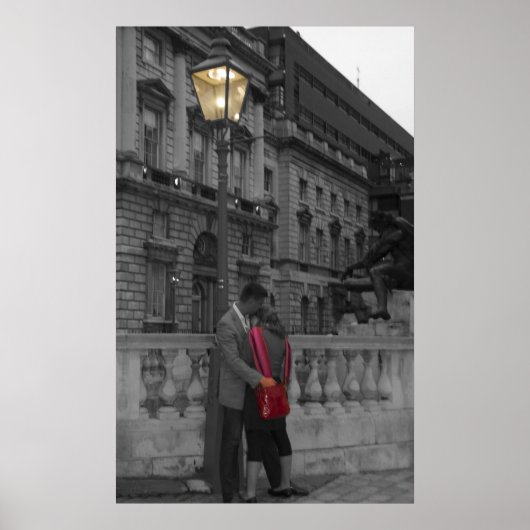 Poster Amour sous un feu de rue (Devant)