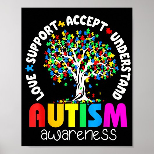 Poster Amour Soutien Accepter Comprendre Sensibilisation (Devant)