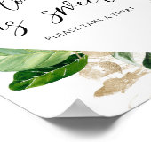 Poster Amour Tropical est doux, prenez une friandise Affi (Coin)