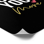 Poster Amour Vous Plus Style Élégant  (Coin)