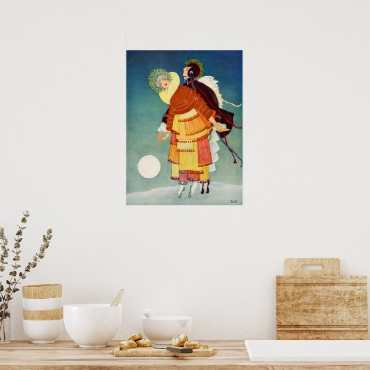 Poster amoureux (Cuisine)