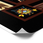 Poster Amoureux Amérindien (Coin)