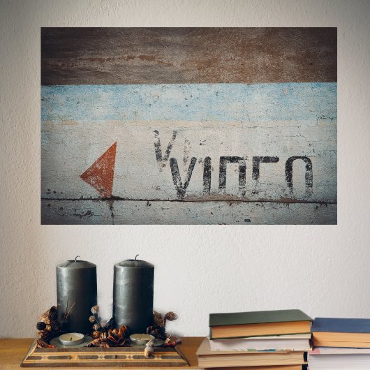 Poster Amoureux de cinéma cinéphile de style loft urbain