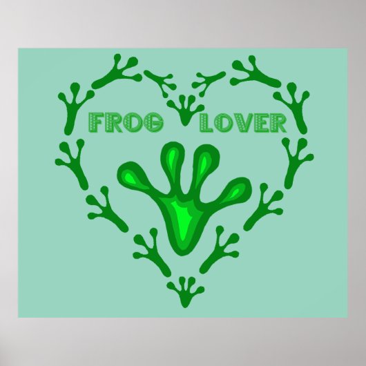 POSTER AMOUREUX DE GRENOUILLE 1 (Devant)