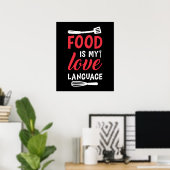 Poster amoureux de la gastronomie (Bureau à domicile)