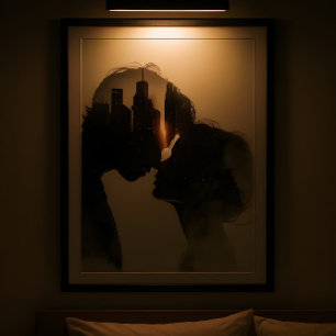 Poster Amoureux de la ville