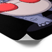 Poster Amoureux des animaux Boxing Match Sport Boxer 2 (Coin)