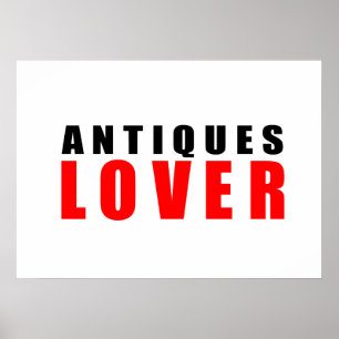 Poster Amoureux des antiquités