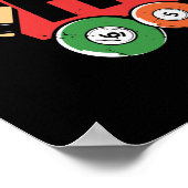 Poster amoureux des billards (Coin)