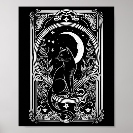 Poster Amoureux des chats (Devant)