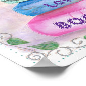 Poster Amoureux des livres (Coin)