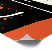 Poster Amoureux du café Café et musique (Coin)