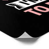 Poster Amoureux du cochon de campagne amusant (Coin)