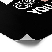 Poster Amoureux du cochon de campagne amusant (Coin)