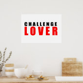 Poster Amoureux du défi (Cuisine)