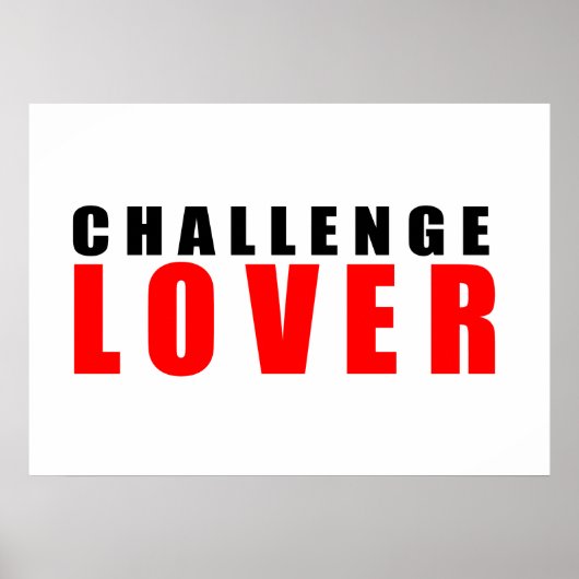 Poster Amoureux du défi (Devant)