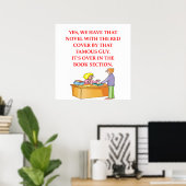 Poster amoureux du livre (Bureau à domicile)