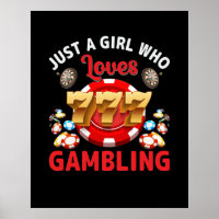 Amoureux fille amusante Jouer mot art Casino