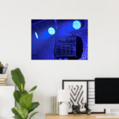 Poster Amp bleu (Bureau à domicile)