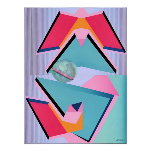 Poster Ampamstract  (Devant)