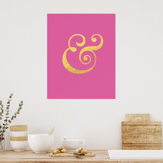 Poster Ampersand (Cuisine)