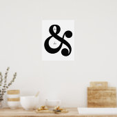 Poster AMPERSAND Citation Inspirationnelle (Cuisine)