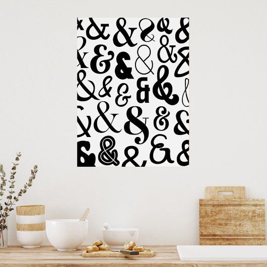 Poster Ampersands (Cuisine)