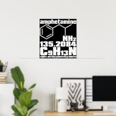 Poster amphétamine (Bureau à domicile)