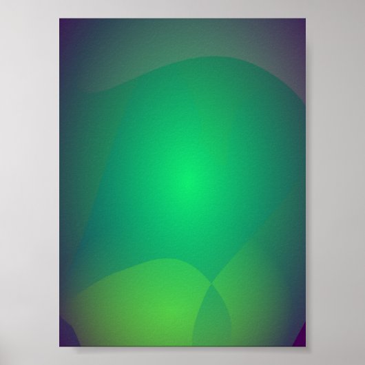 Poster Amphibien Vert (Devant)