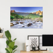 Poster Amphithéâtre Et Rivière Tugela À Drakensberg (Bureau à domicile)