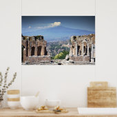 Poster Amphithéâtre grec (Cuisine)