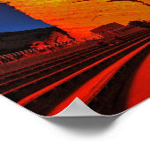 Poster amphithéâtre Red Rocks (Coin)