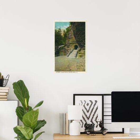 Poster Amphithéâtre Vue d'entrée (Bureau à domicile)