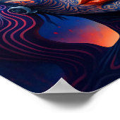 Poster Amphitrite - Déesse des Murs d'Eau Imprimer (Coin)