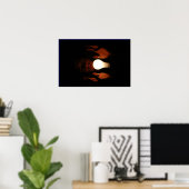 Poster ampoule (Bureau à domicile)