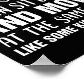 Poster Amputés amusants en fauteuil roulant Handicap Pers (Coin)